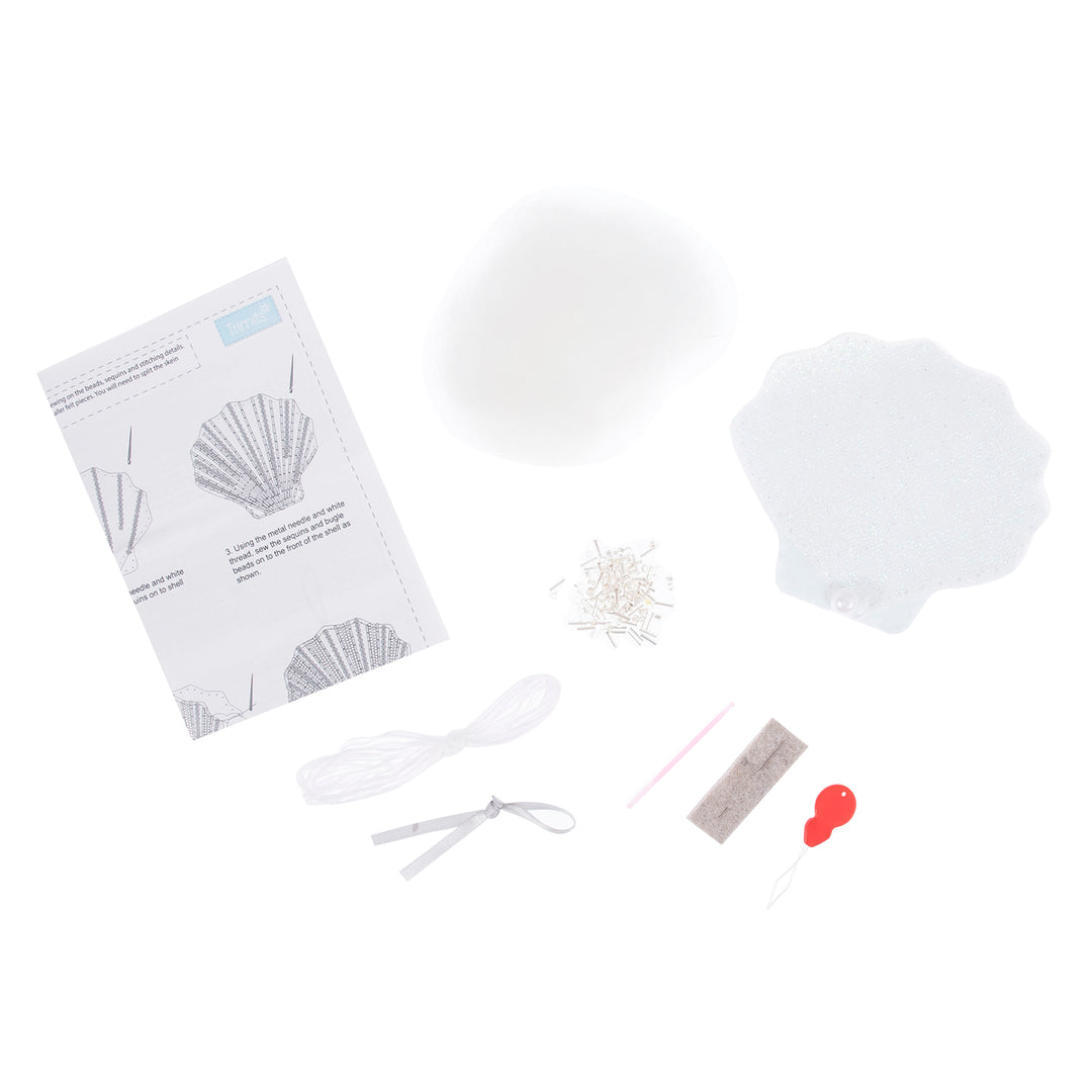 Felt Decoration Kit: Beaded Shell