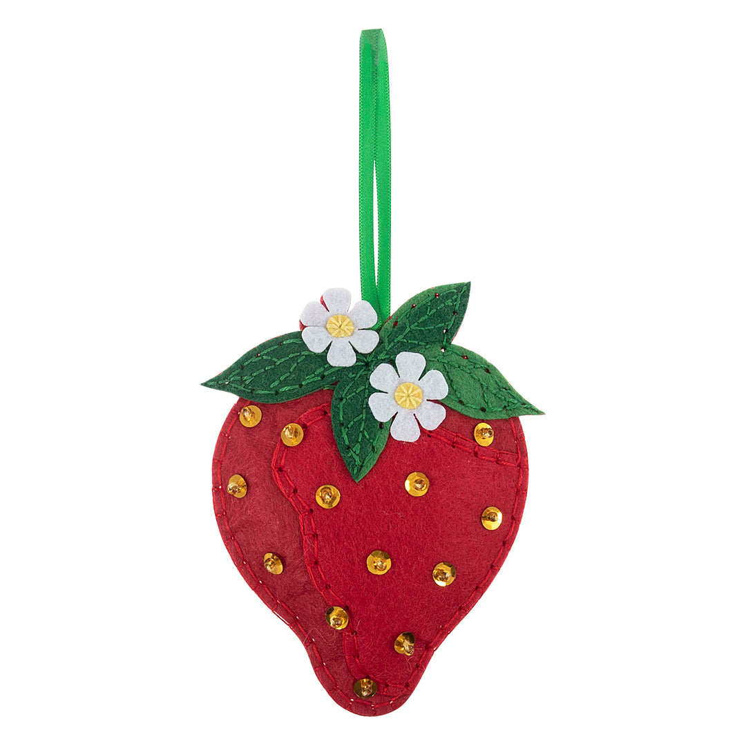 Felt Decoration Kit: Strawberry