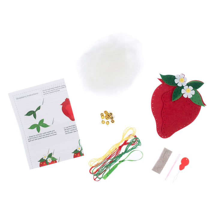 Felt Decoration Kit: Strawberry