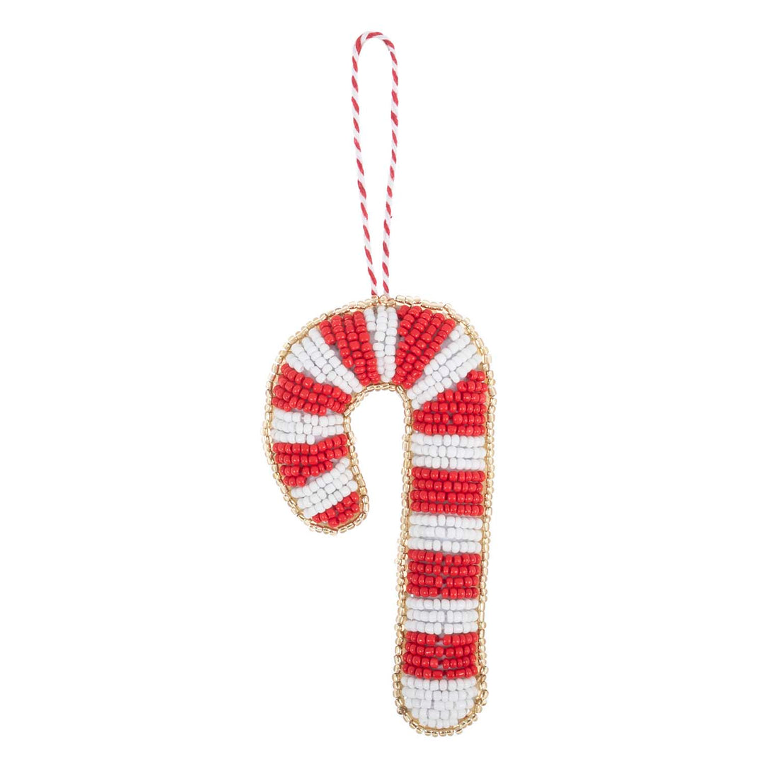 Felt Decoration Kit: Christmas: Beaded Candy Cane