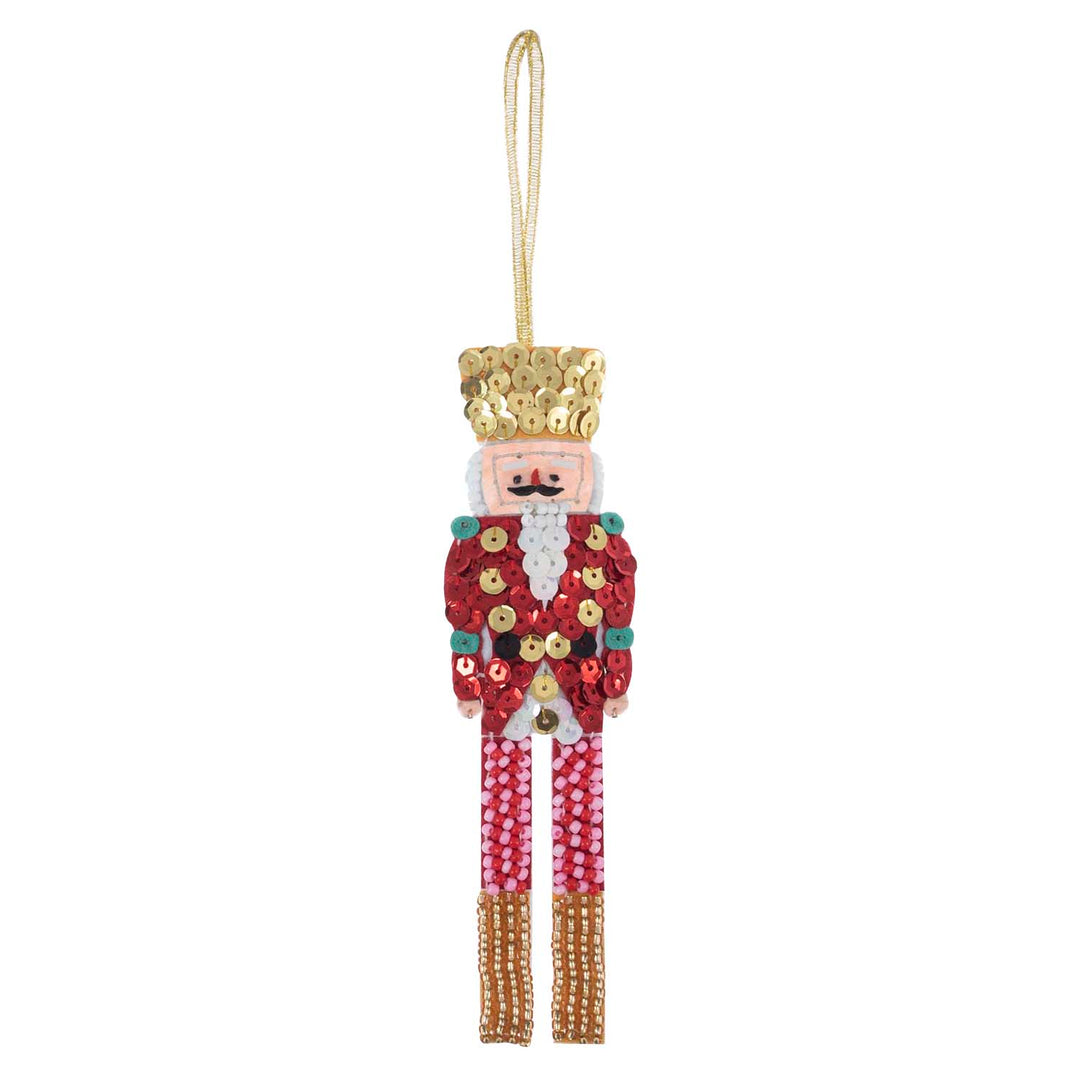 Felt Decoration Kit: Christmas: Beaded Nutcracker
