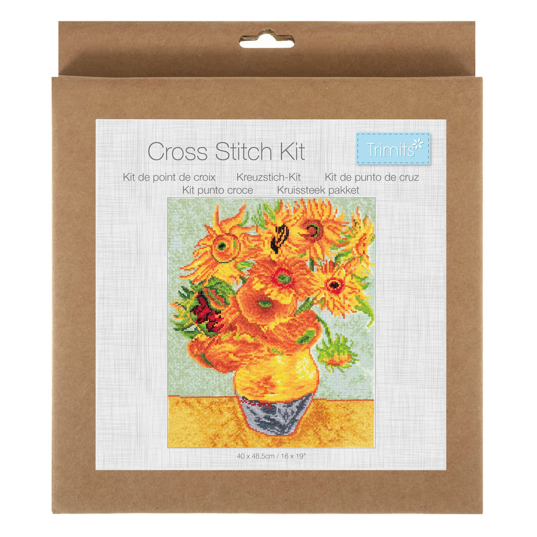 Counted Cross Stitch Kit: Large: Autumn Bloom