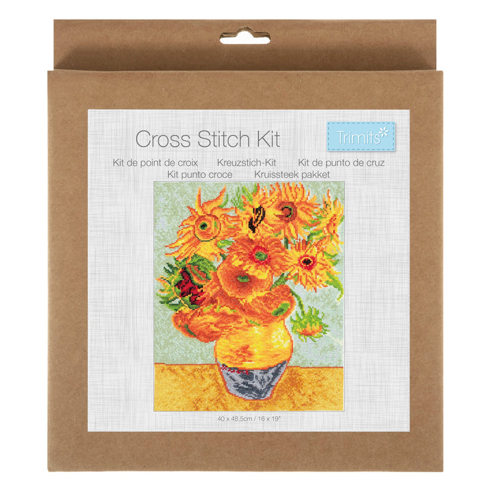 Counted Cross Stitch Kit: Large: Autumn Bloom