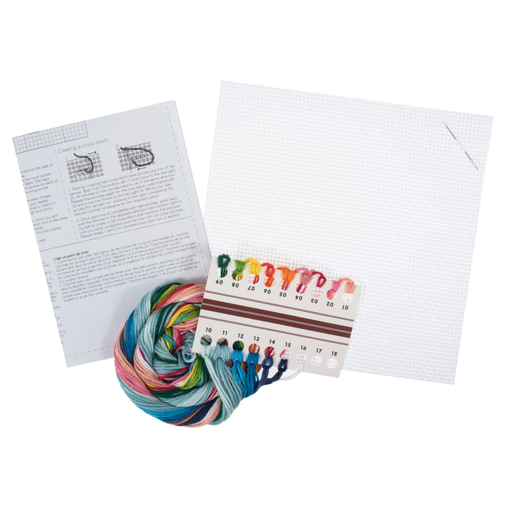 Counted Cross Stitch Kit: Mini: Seahorse