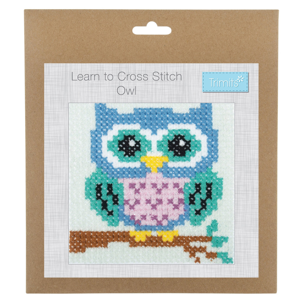 Counted Cross Stitch Kit: Owl