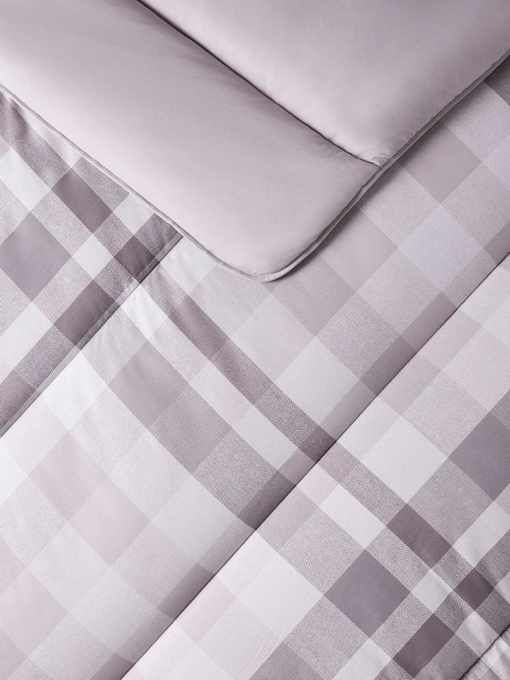 Night Lark® Coverless 10.5 Tog Duvet Natural Check