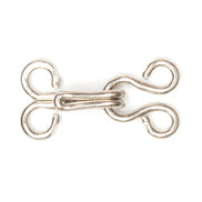 Hooks and Eyes: Nickel: Size 0
