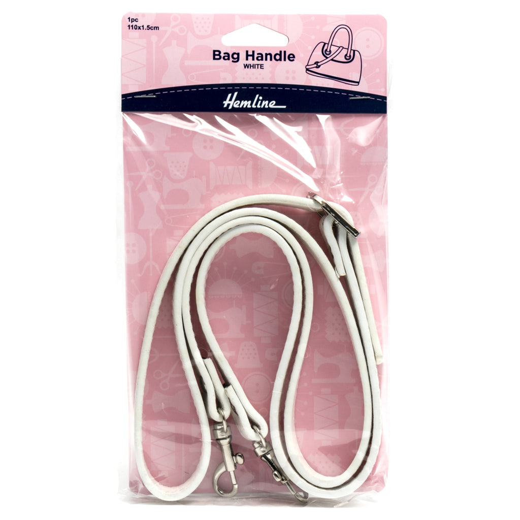 Bag Handle: 110cm: White