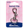 Swivel Clip: 20mm: Nickel