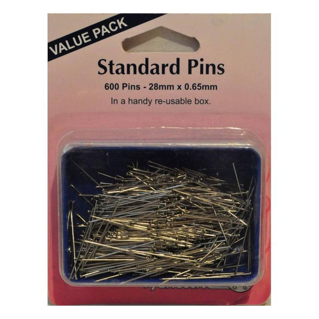 Pins: Standard Extra Value: 28mm: Nickel: 600 Pieces