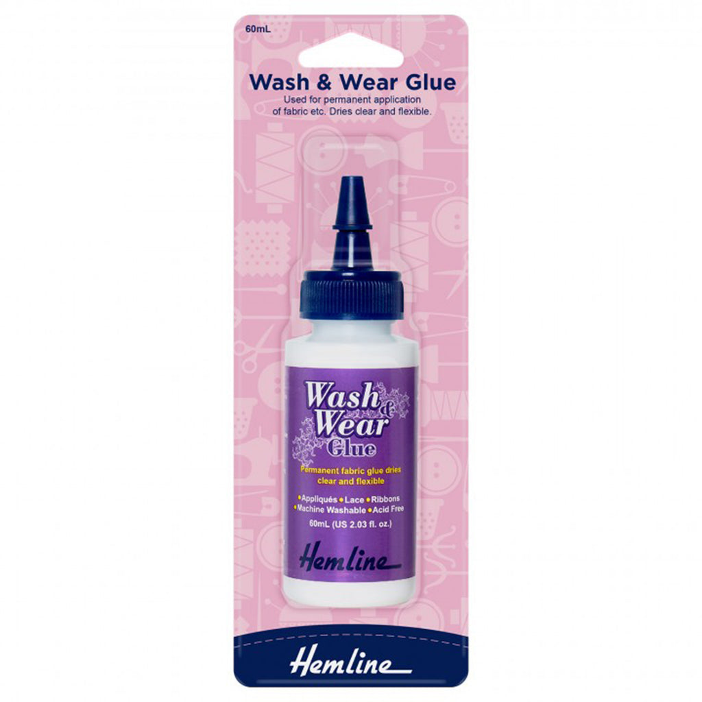 Wash & Wear Glue: 60ml