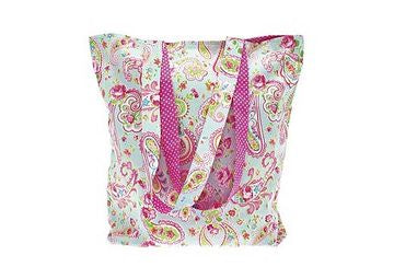 Hattie Tote Bag Paisley Blue