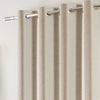 Henley Natural eyelet header