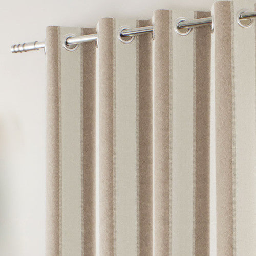 Henley Natural eyelet header