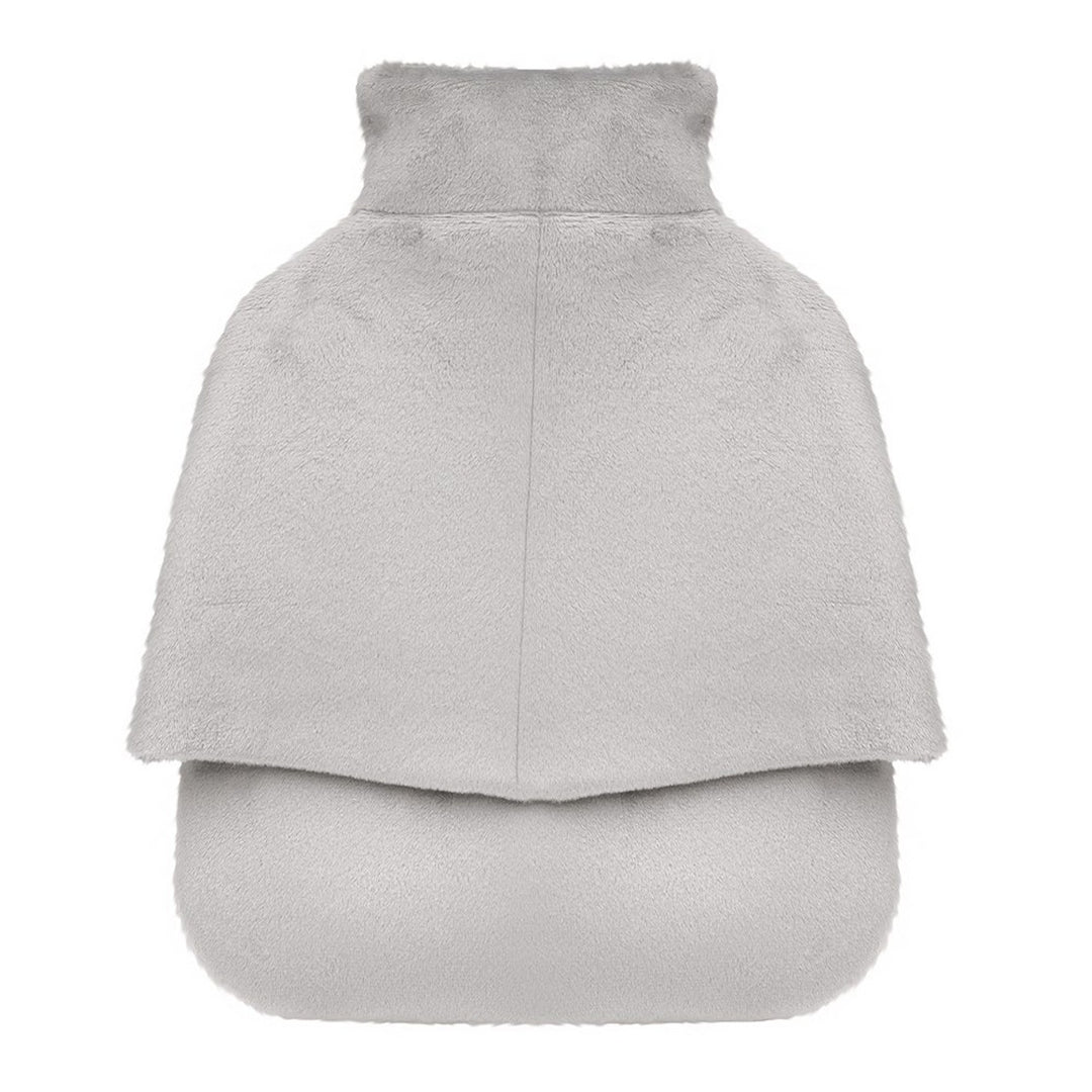 Silver Fleece 2L Hot Water Bottle Feet Warmer
