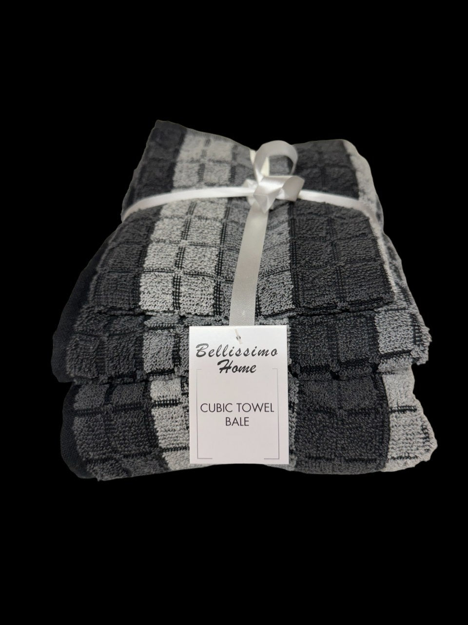 Bellissimo Luxury 3 Piece Cubic Towel Bale