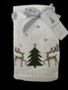 Xmas 2 Pack Hand Towels Stag