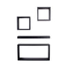 Hudson 4pc Shelf Set Matt Black (L)