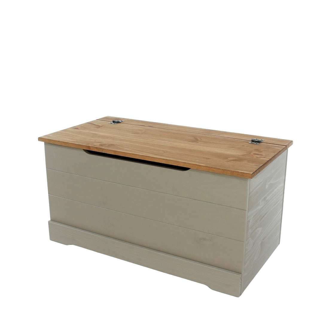 Corona Classic Storage Trunk Grey Antique (Self Assembly) (DHD)