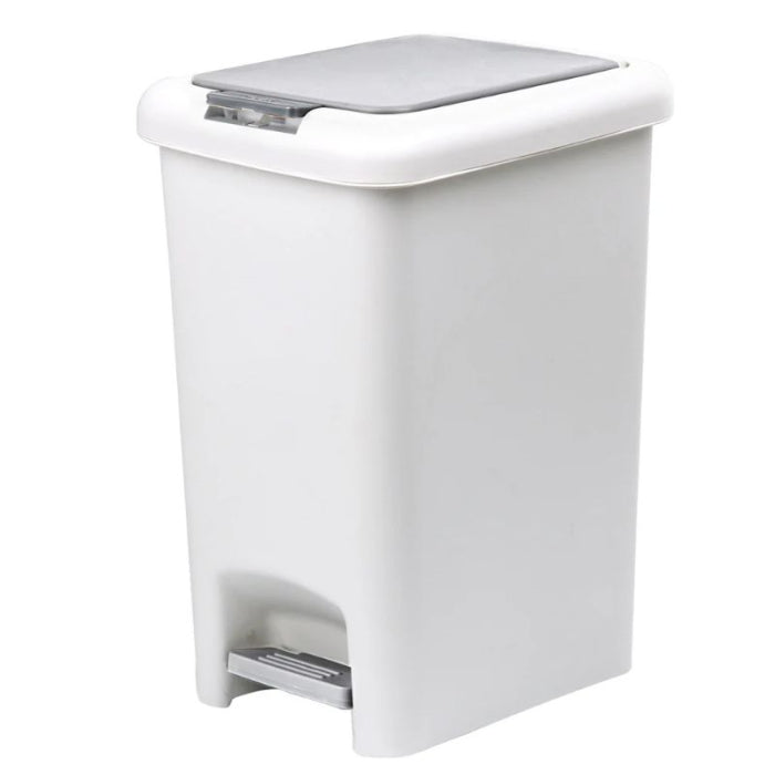 Fairmont 30L Double Opening Pedal Bin White/Grey