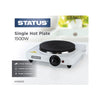 Status Kansas Single Hot Plate