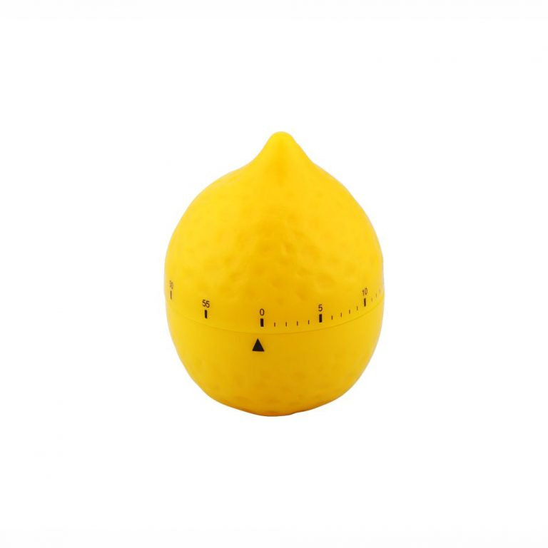 Lemon shaped kitchen timer