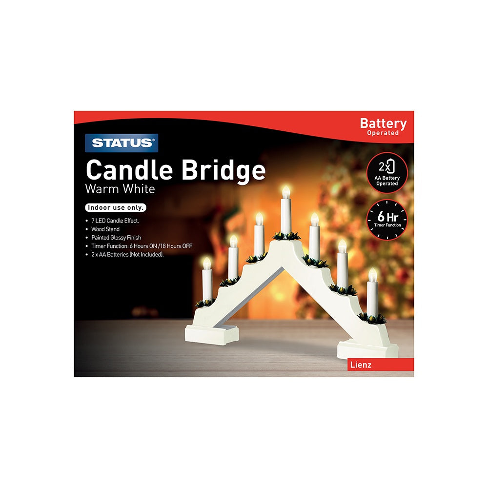 Status Lienz 7 light battery candle bridge