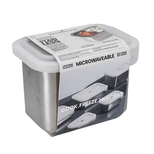 MasterClass All-in-One Dinner-For-One-Sized Stainless Steel Dish