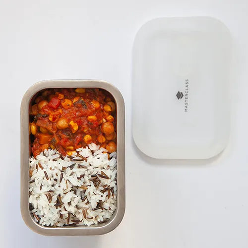 MasterClass All-in-One Dinner-For-One-Sized Stainless Steel Dish