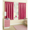 Moonlight Ready Made Room Darkening Tape Top Curtains Pink 66in x 90in