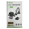 MTK Moveteck 2-in-1 Car Phone Holder - Dashboard & Air Vent (TE5201)