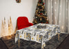 Wipeclean Xmas Table Cloth 140cm/54in By The Metre EI12