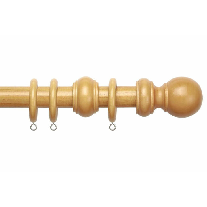 28mm Wooden Curtain Pole