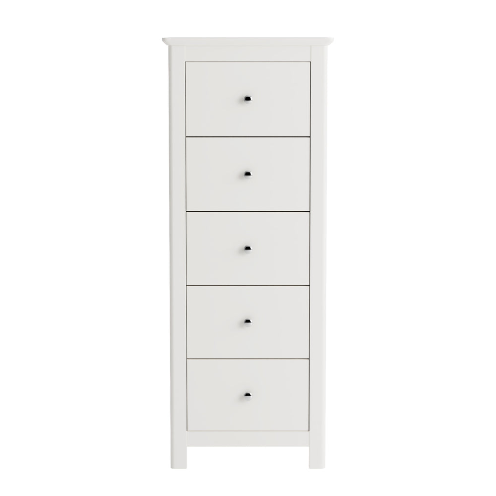 Nairn White 3+3 Drawer Wide Chest Of Drawers  White  (DHD) Image 2
