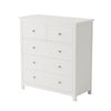 Nairn White 2 Door, 1 Drawer Wardrobe White  (DHD) Image 1