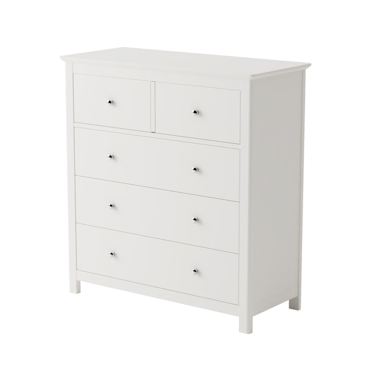 Nairn White 2 Door, 1 Drawer Wardrobe White  (DHD) Image 1