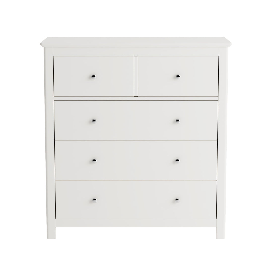 Nairn White 2 Door, 1 Drawer Wardrobe White  (DHD) Image 2