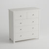 Nairn White 2 Door, 1 Drawer Wardrobe White  (DHD) Image 3