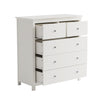 Nairn White 2 Door, 1 Drawer Wardrobe White  (DHD) Image 4