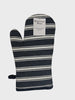 Stripe Single Oven Glove Navy