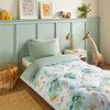 Night Lark Coverless 10.5 Tog Duvet With Pillowcase(s) Animal Atlas Single