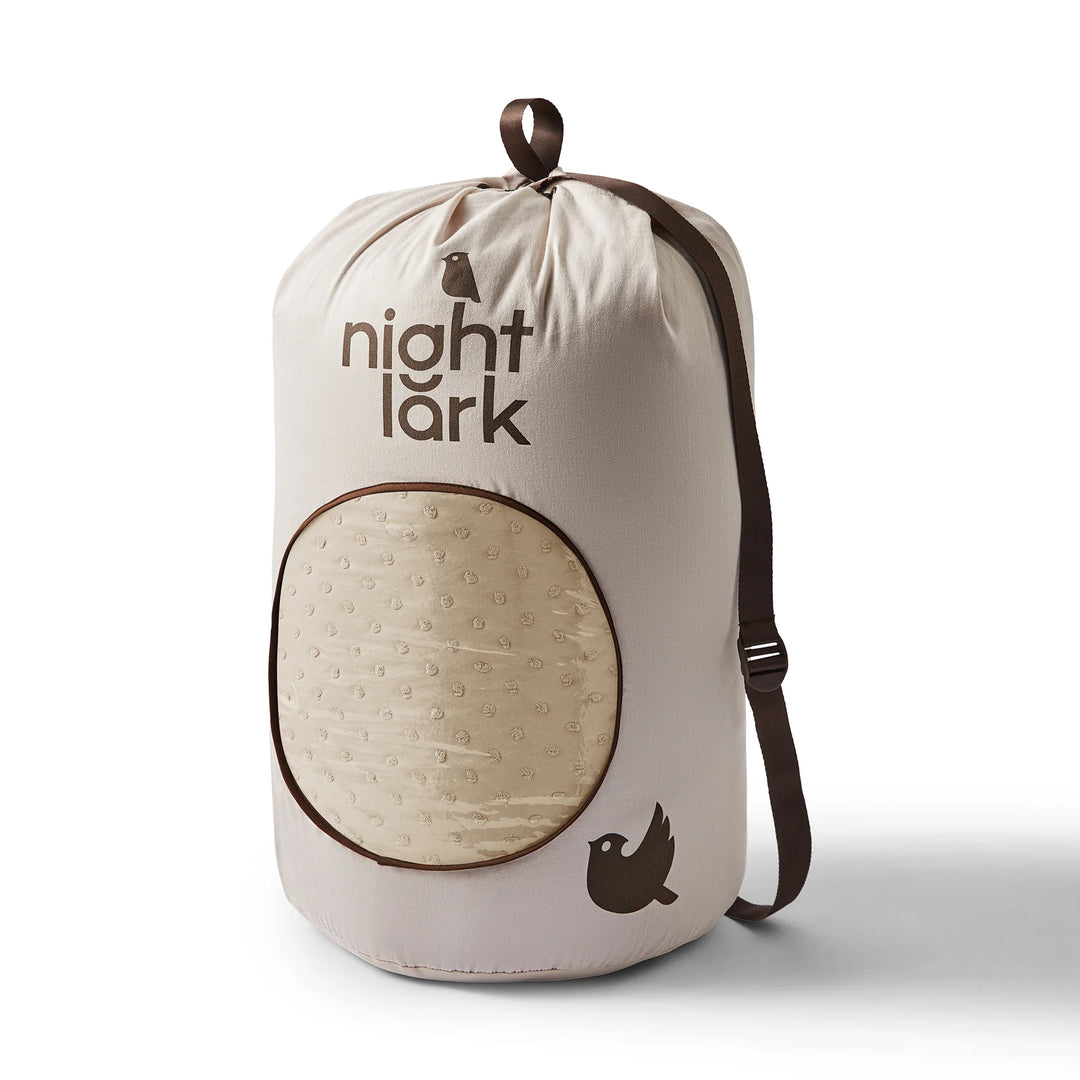 Night Lark Coverless 10.5 Tog Duvet Tufted Natural Oats