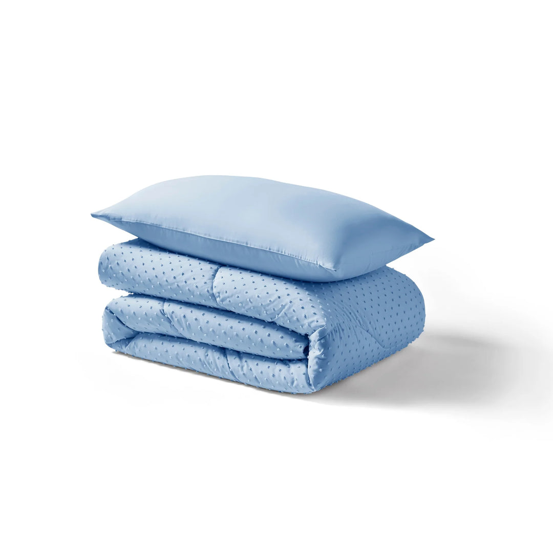 Night Lark® Coverless 10.5 Tog Duvet Tufted Dusk Blue