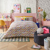 Night Lark Coverless 10.5 Tog Duvet With Pillowcase(s) Eleanor Bowmer Rainbow Single