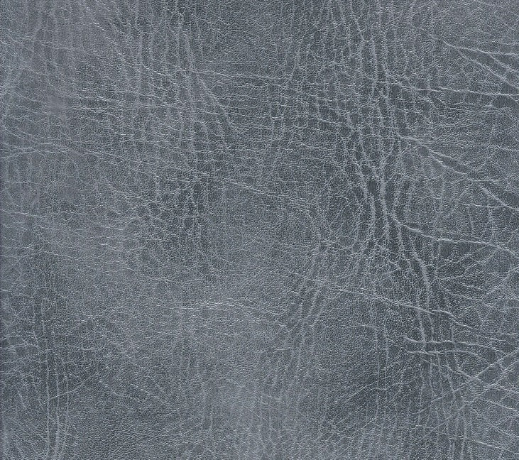 Chester grey leatherette fabric