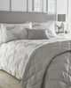 Bracken Duvet Cover Set Double Silver