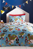 Pirate Map Reversible Duvet Cover Set Single