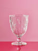 Eleanor Bowmer Lips & Stars Set of 4 Wine Glasses