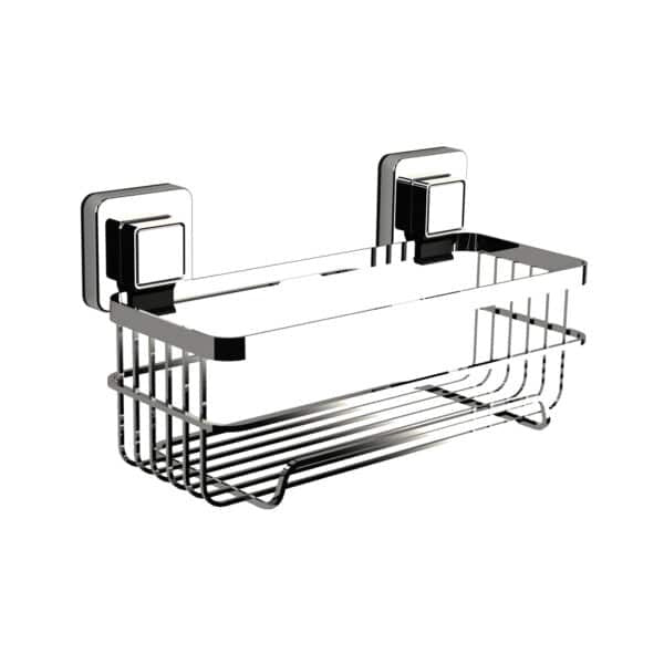 Showerdrape Pushloc Suction Bottle Basket