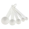 Apollo Measuring Spoons Set of 5 - White